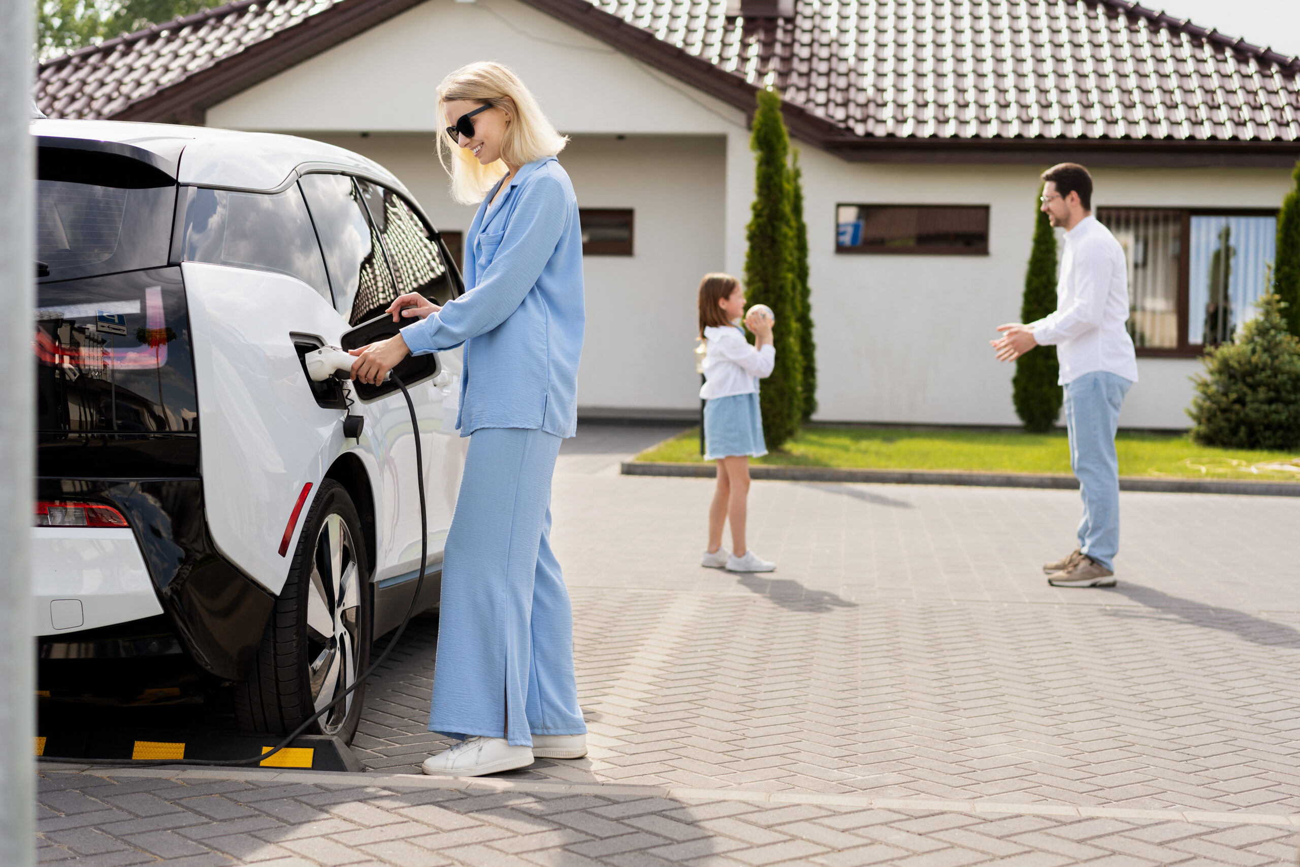 Home EV charging station setup Boca Raton